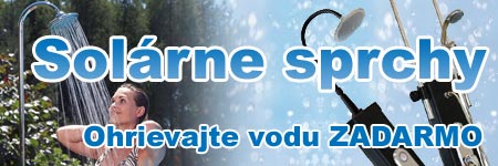 Solárne sprchy