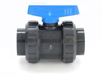 Guľový dvojcestný ventil PVC - 50mm
