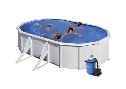 Bazén GRE Fidji 7,3 x 3,75 x 1,2 m set + piesková filtrácia 8m3/h