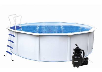 Bazén Nuovo de Luxe 3,6 x 1,2 m set + piesková filtrácia 3,8 m3/hod