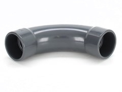 PVC tvarovka - oblúk 90 ° - 50 mm