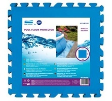 Penová podložka GRE pod bazén 50 x 50 x 0,8 cm - modrá