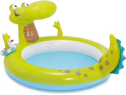 INTEX 57431 Nafukovací detský bazénik aligátor