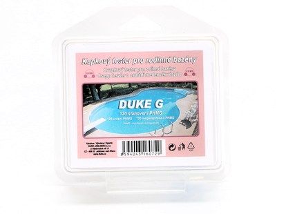 Kvapkový tester DUKE G na PHMG (polyhexametylenguanidin)