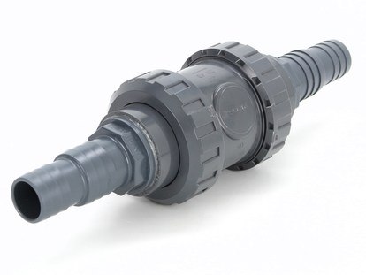 PVC Guľový spätný ventil 50mm - 32 / 38mm SET