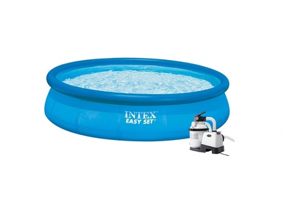 Bazén INTEX 4,57 x 1,07m set + piesková filtrácia 4m3 / hod