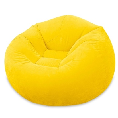 INTEX 68569 Nafukovacie kreslo Beanless Bag Chair žlté