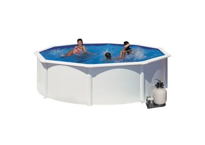Bazén GRE Fidji 4,6 x 1,2 m set + piesková filtrácia 6m3 / h