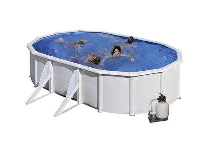 Bazén GRE Fidji 6,1 x 3,75 x 1,2 m set + piesková filtrácia 6m3 / h