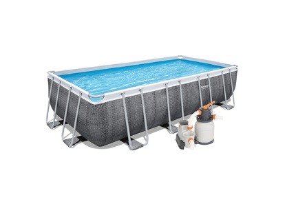 Bazén Bestway Rattan s konštrukciou 5,49 x 2,74 x 1,22 m set + piesková filtrácia 5,6m3