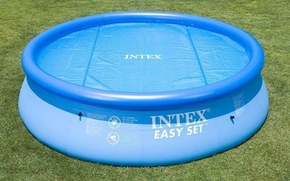 Solárna plachta na bazén INTEX s priemerom 4,57m