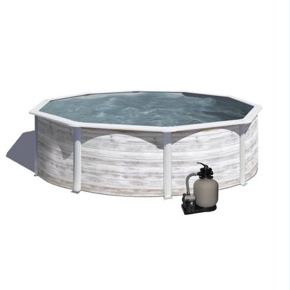 Bazén GRE Nordic 4,6 x 1,2 m set + piesková filtrácia 6m3 / h