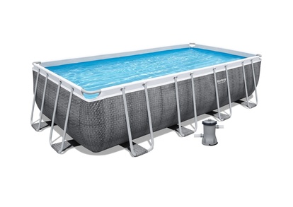 Bazén Bestway Rattan s konštrukciou 4,88 x 2,44 x 1,22 m