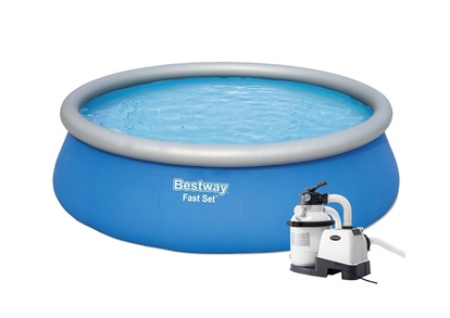 Bazén Bestway 4,57 x 1,22 m set + piesková filtrácia 4m3/hod