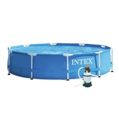 Bazén INTEX Metal Frame 3,05 x 0,76 m piesková filtrácia 2m3 / hod