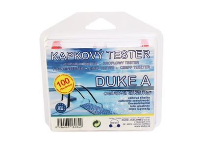 Kvapkový tester DUKE A na alkalitu vody
