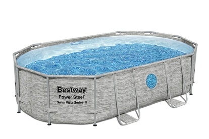 Bazén Bestway Swim Vista s konštrukciou 4,88 x 3,05 x 1,07 m set s pieskovou filtráciou 2m3/hod