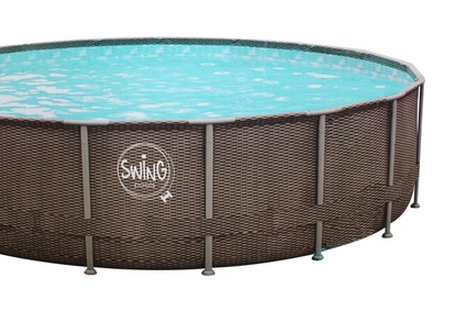 Bazén Swing Elite Frame 4,27 x 1,07 m - rattan bez filtrácie