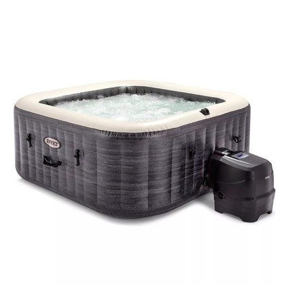 BAZAR - Vírivý bazén INTEX 28452 Pure Spa Greystone Deluxe so systémom slanej vody