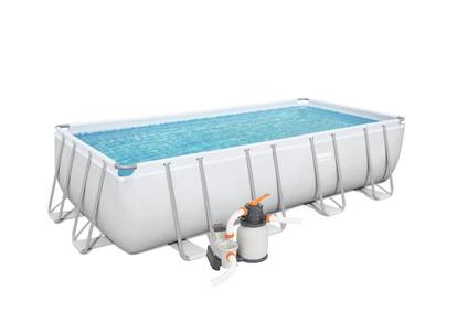 Bazén Bestway s konštrukciou 5,49 x 2,74 x 1,22 m set s pieskovou filtráciou 5,6 m3/hod