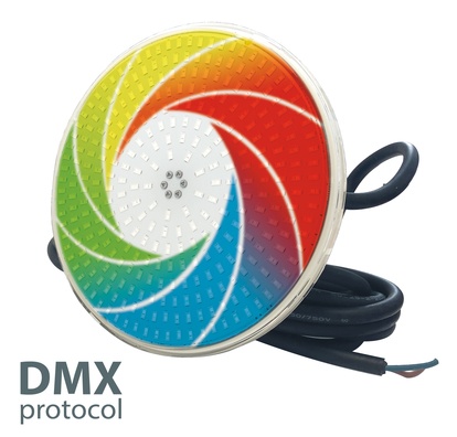 LED žiarovka Flat RGB plochá 33W - DMX