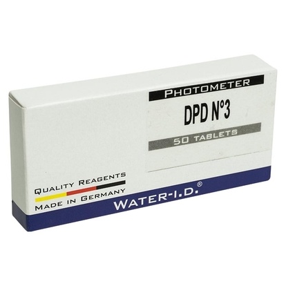 Náhradné tablety do fotometra na meranie celkového chlóru DPD3