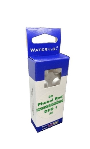 Súprava náhradných tabletiek Phenol Red RAPID a DPD 1 RAPID na meranie pH a voľného chlóru