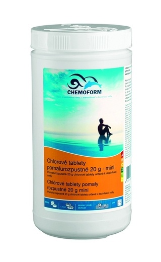 Chemoform Chlórové tablety pomalyrozpustné mini 1kg