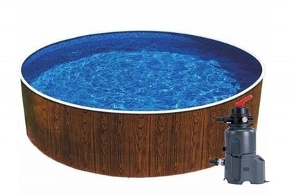 Bazén Splash Wood 3,0 x 0,9 m + piesková filtrácia 2m3/hod