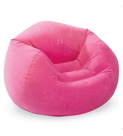 INTEX 68569 Nafukovacie kreslo Beanless Bag Chair ružové