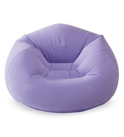 INTEX 68569 Nafukovacie kreslo Beanless Bag Chair fialové