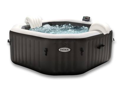 BAZAR - Vírivý bazén INTEX 28462 Pure Spa 86 Octagon Bubble Jet so systémom slanej vody