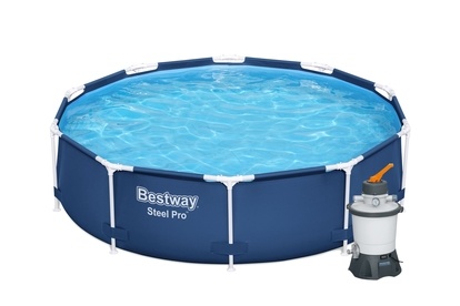 Bazén Bestway s konštrukciou 3,05 x 0,76 m + piesková filtrácia 2m3/hod