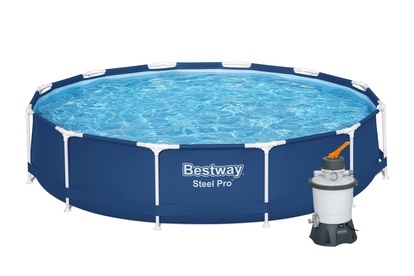Bazén Bestway s konštrukciou 3,66 x 0,76 m piesková filtrácia 2m3 / hod