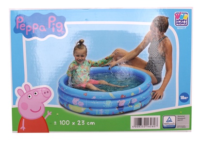 Happy people Peppa Pig 3 bazén, 100x23cm