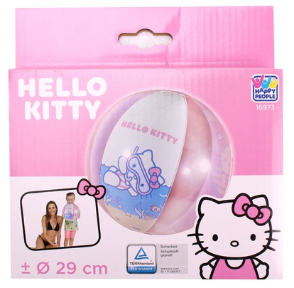 Happy People Detská nafukovacia lopta Hello Kitty