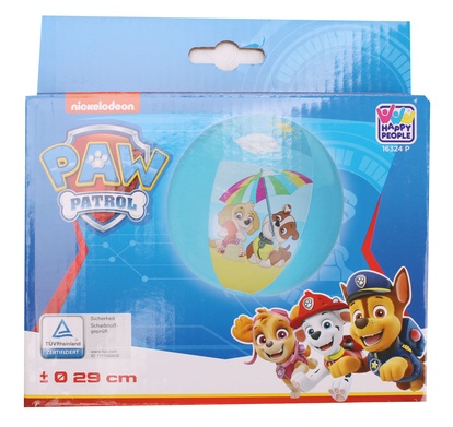 Happy People Detská nafukovacia lopta Paw Patrol