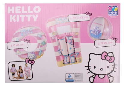 Happy People Detský nafukovací set Hello Kitty