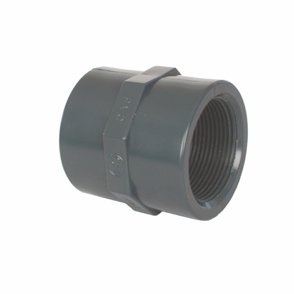 Mufna PVC - 40 mm - lepenie x závit 1 1/4"