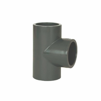 T - kus PVC uhol 90 ° - 40mm