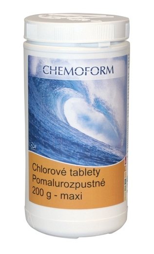 Chemoform Chlórové tablety maxi pomalyrozpustné 1kg