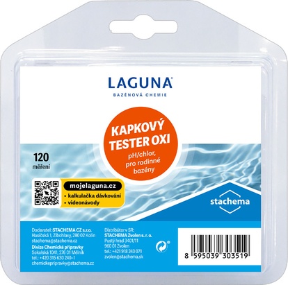 Tester pH / chlór kvapôčkový LAGUNA