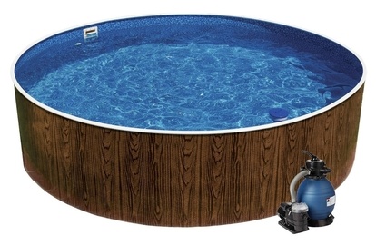 Bazén AZURO WOOD 3,6 x 1,2m + piesková filtrácia 4,5m3/hod