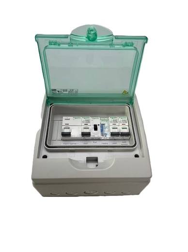 Automatické ovládanie pre filtráciu s pevným prívodom - filtrácia, svetlá, tepelné čerpadlo