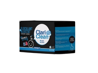 ClariClean - Algistat + Floculant - 10 x 40g tablety