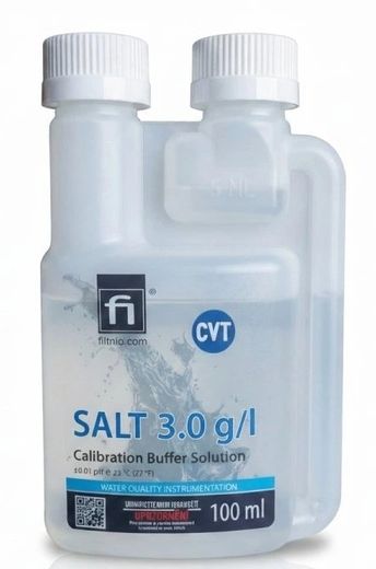 Certifikovaný kalibračný roztok CVT Soľ NaCl 3,0 g/l, 100ml