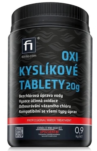 Oxi Kyslíkové tablety 20g pre vírivky a bazény 0,9kg