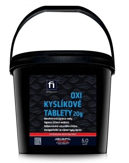 Oxi Kyslíkové tablety 20g pre vírivky a bazény 5kg