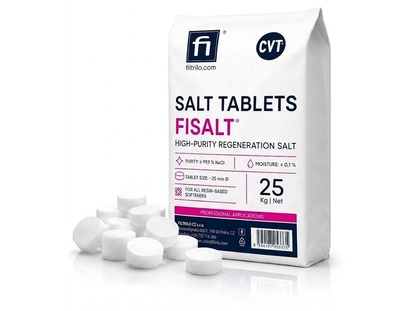 Regeneračná tabletovaná soľ FISALT 25Kg